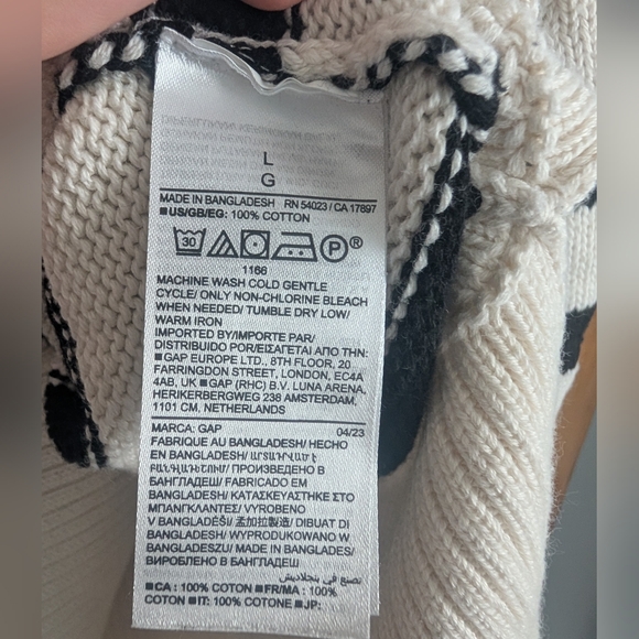 24/7 split hem sweater - Picture 3 of 5